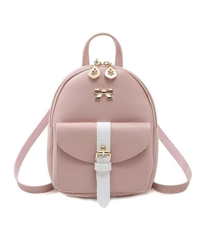 bow-decor-double use backpack