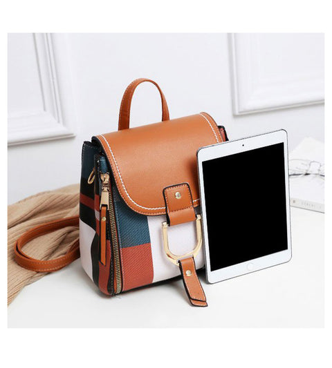 New Designer Backpacks Women Leather Backpacks Female School Bags for Teenager Girls Travel Back Bag Retro Bagpack Sac A Dos