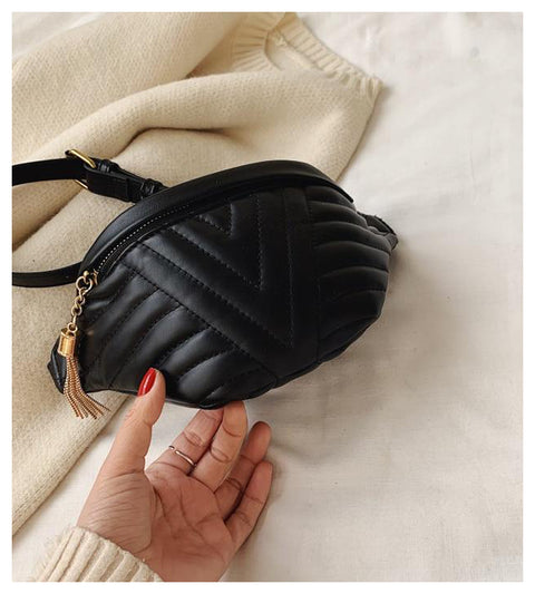Small Simple Crossbody Bags For Women 2020 Tassel Shoulder Simple Bag Female Fashion Handbags and Purses